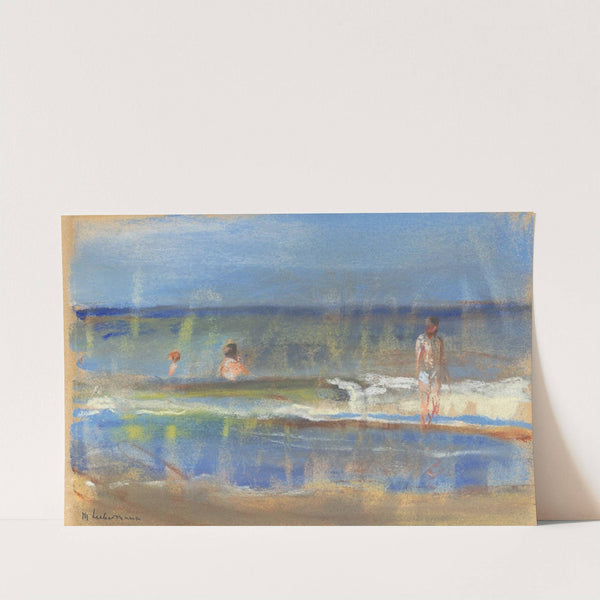 Badende im Meer (Circa 1908) by Max Liebermann