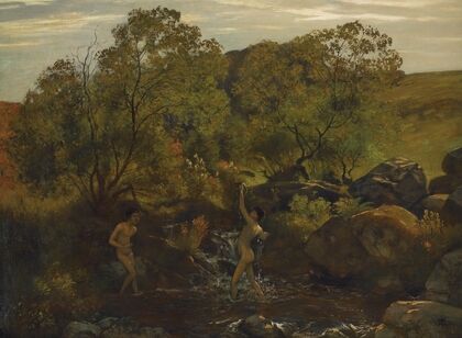 Badende Jünglinge (Bathing Boys)