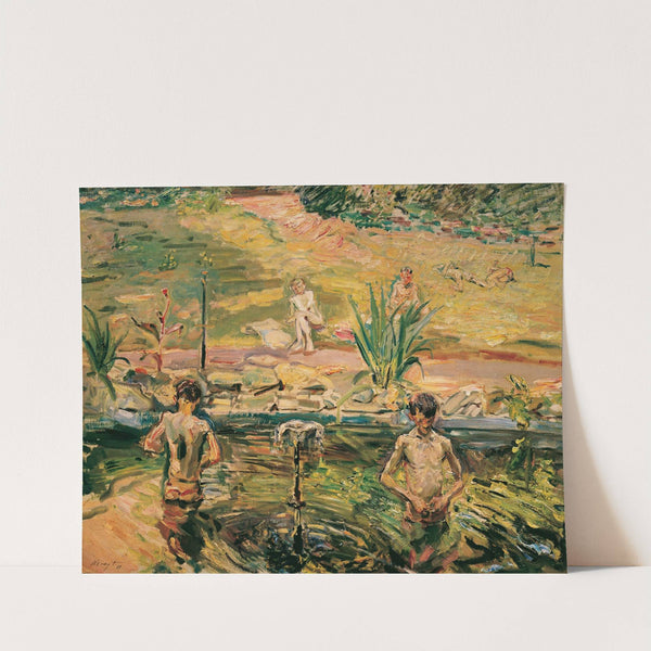 Badende Knaben by Max Slevogt