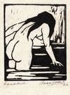 Badende vrouw