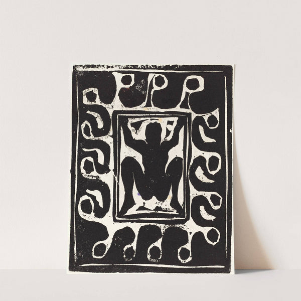 Badendes Paar im Atelier by Ernst Ludwig Kirchner