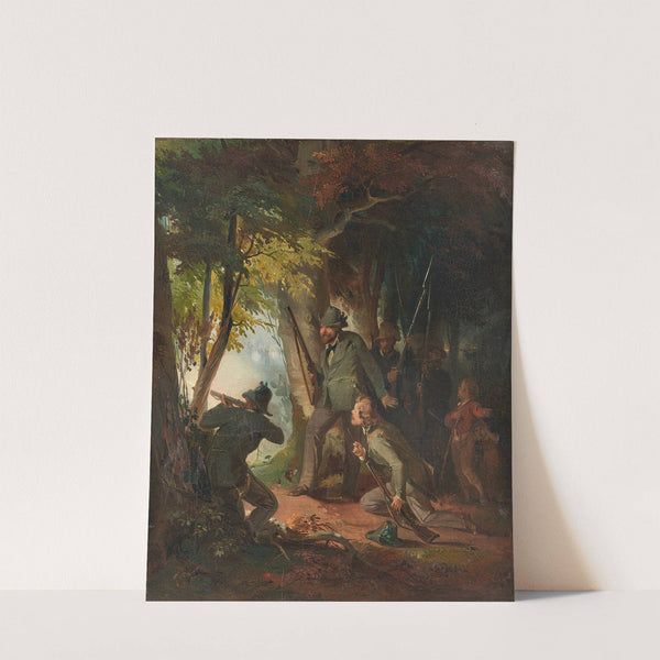 Badische Freischärler (1888) by Friedrich Kaiser