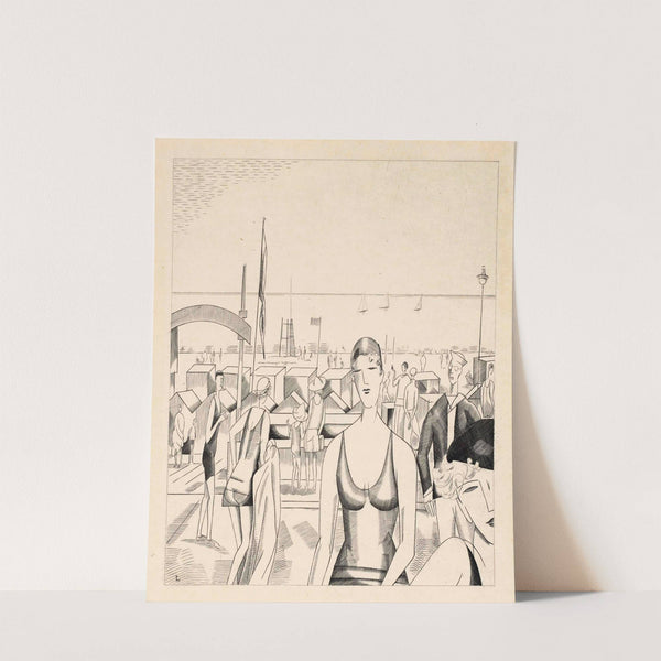 Badplaats by Jean-Émile Laboureur