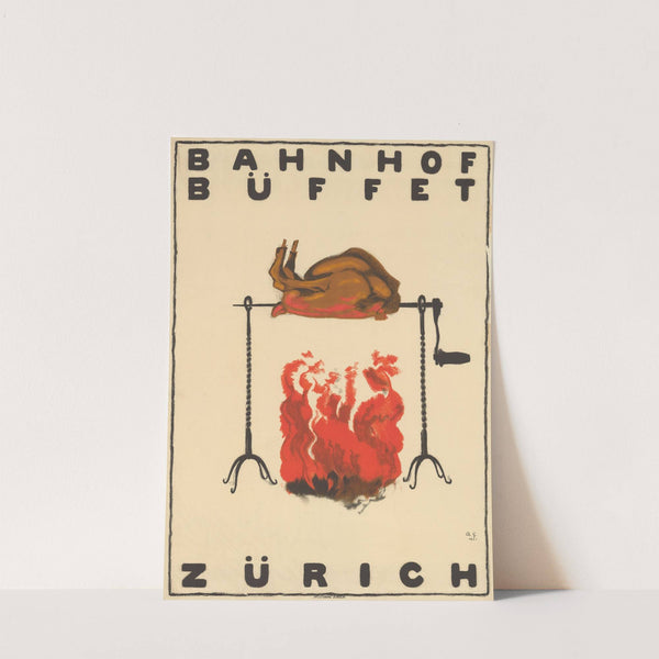 Bahnhofbüffet Zürich (1921) by Augusto Giacometti