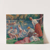 Baignade dans la Cure (1909) by Maximilien Luce