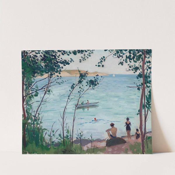 Baigneurs à Carqueiranne (1938) by Albert Marquet