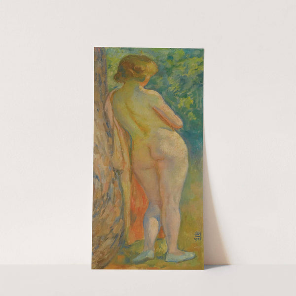 Baigneuse Debout De Dos by Theo van Rysselberghe