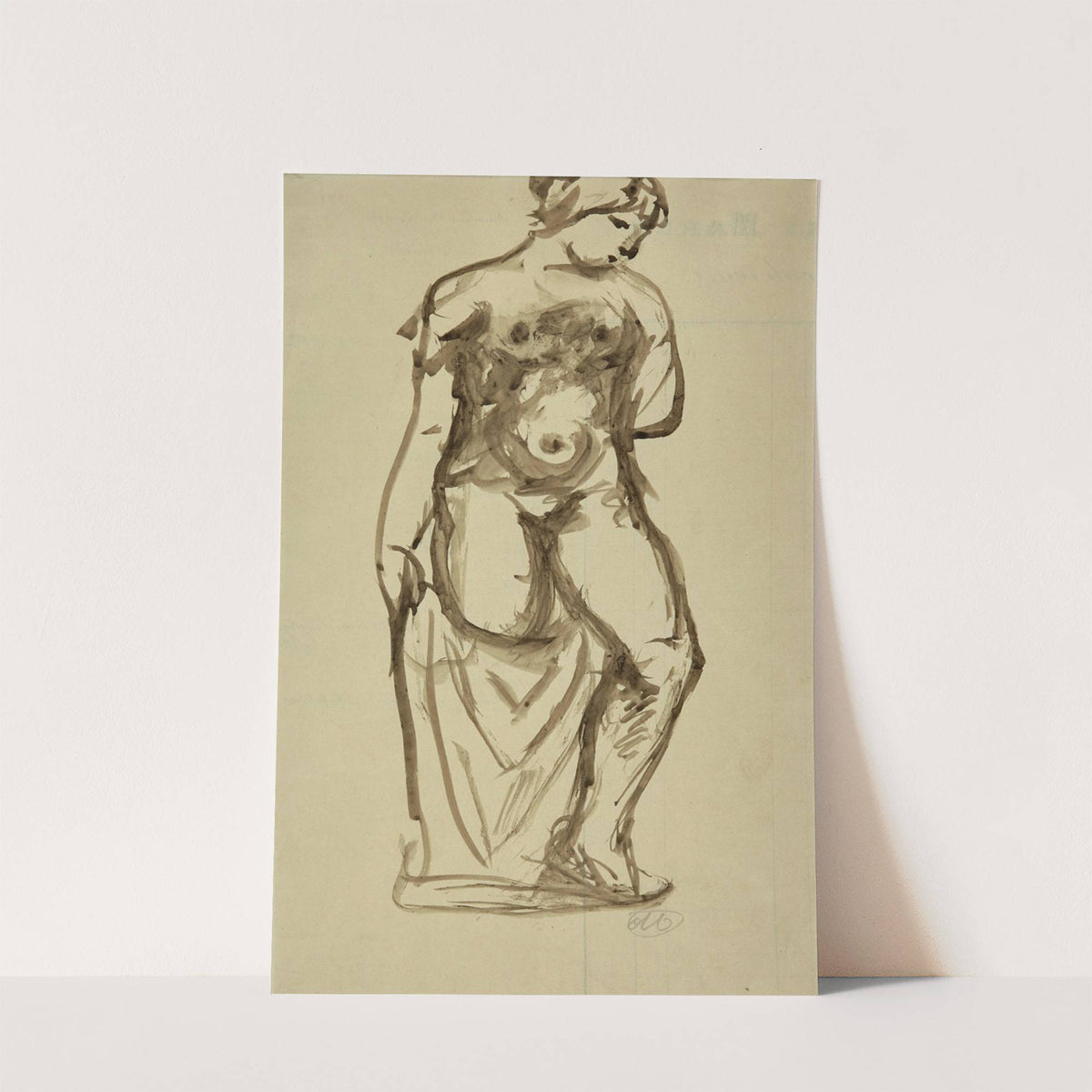 Baigneuse, portrait de Madame Maillol by Aristide Maillol