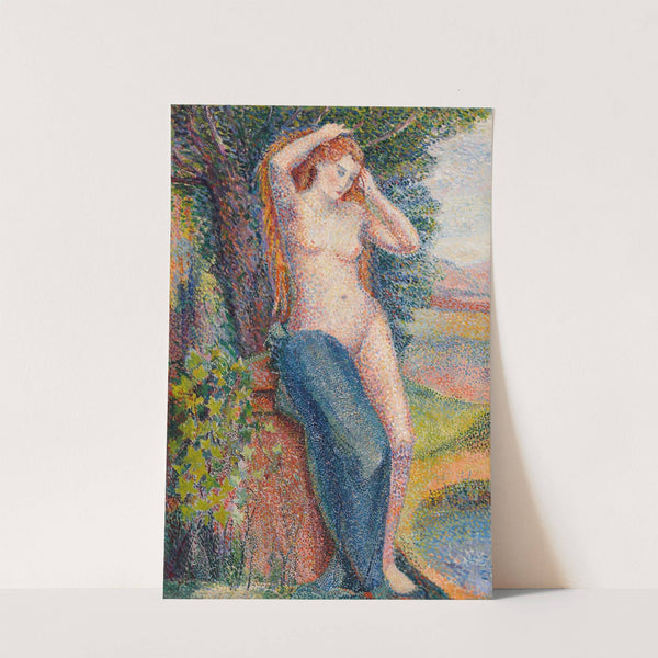 Baigneuse se coiffant by Hippolyte Petitjean