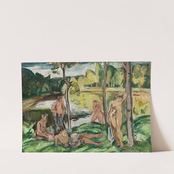 Baigneuses sur la Rance (1935) by Emile Othon Friesz