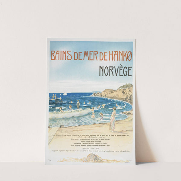 Bains de mer de Hankø Norvege (1904) by Thorolf Holmboe