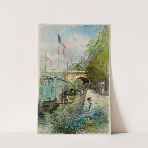 Bains Henri IV (1883) by Alexandre Prévost