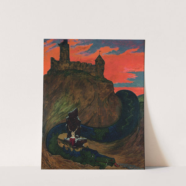 Bajka o królewnie i smoku by Marian Wawrzeniecki