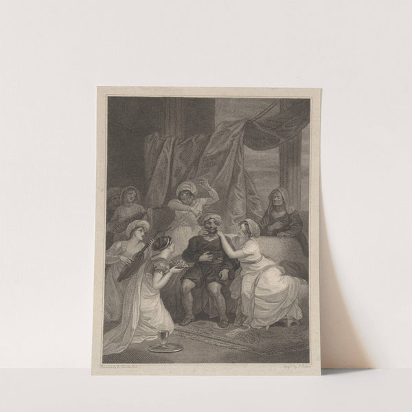 Bakbarah in the Lady’s Apartment by Robert Smirke