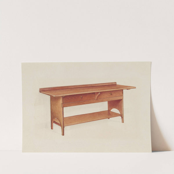 Bake Room Table by Alfred H. Smith