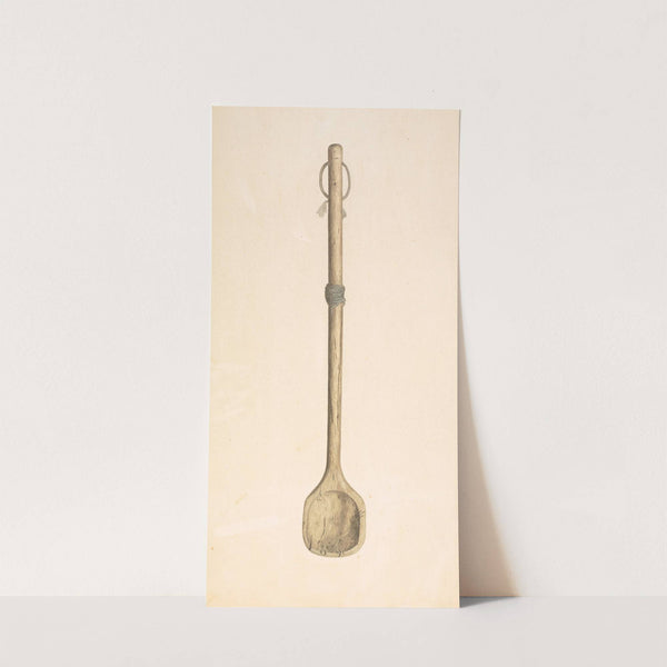 Baker’s Mixing Spoon (c. 1939) by Paul Poffinbarger