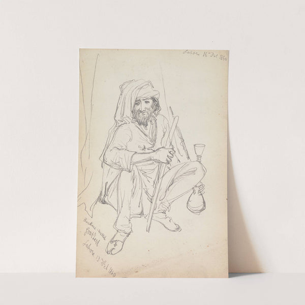 Bakri Wallah, Lahore 13 February 1860 by William Simpson