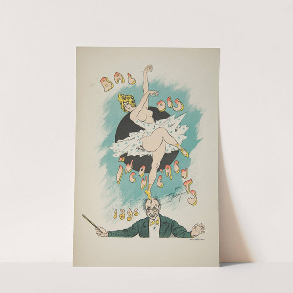 Bal des incoherents (1897) by Maurice Louis Henri Neumont