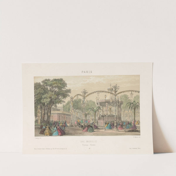 Bal Mabille (1860) by Imp. Lemercier & Cie