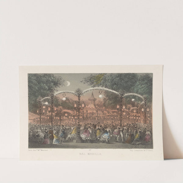 Bal Mabille (1860) by Imp. Lemercier & Cie