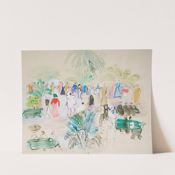 Bal masqué à Perpignan (1947) by Raoul Dufy