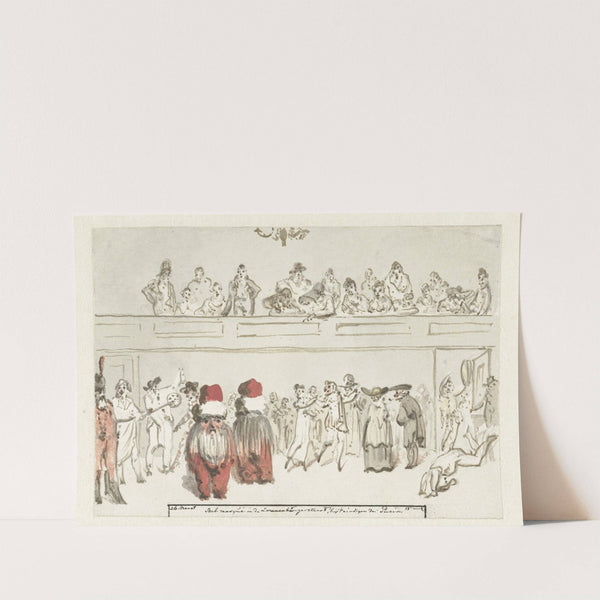 Bal masqué in de Zwanenburgerstraat (dagboek, 26 maart) by Christiaan Andriessen