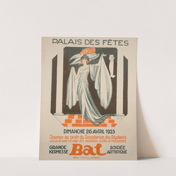 Bal. Palais des fetes. Au profit du sanatorium des etudiants, 26 avril 1925 (1925) by Jean Jacoby