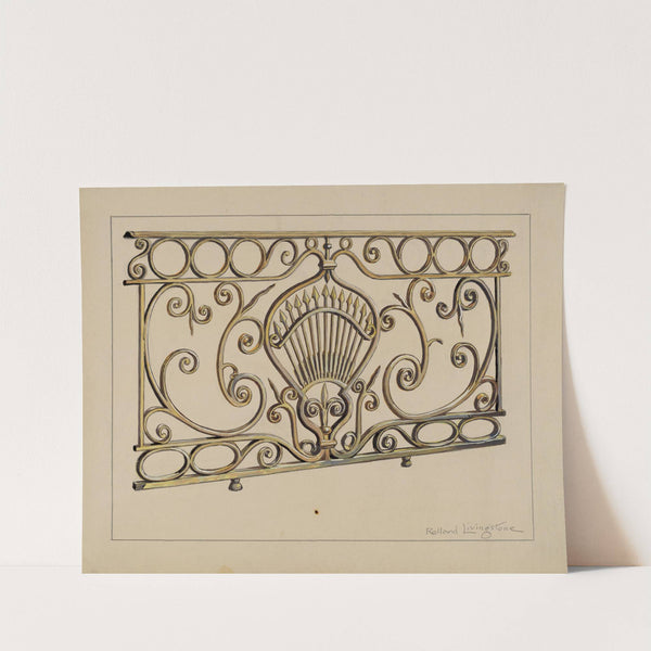 Balcony Railing by Rolland Livingstone