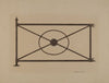 Balcony Railing with Cast Rosette