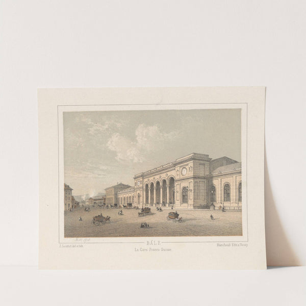 Bâle La Gare Franco-Suisse by Jean Jacottet