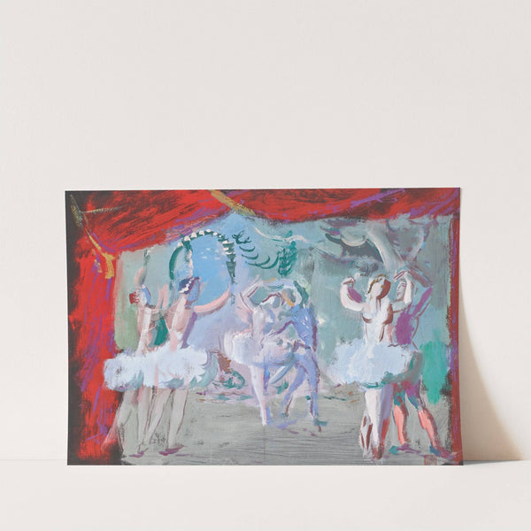 Ballet dancers by Alexandre Jacovleff