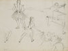 Ballet Dancers Rehearsing