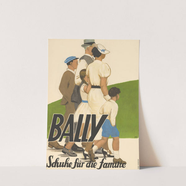 Bally – Schuhe für die Familie (1935) by Emil Cardinaux