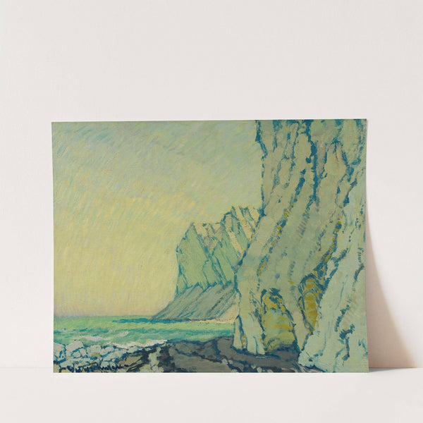 Baltic Sea Cliffs by Johann Walter-Kurau