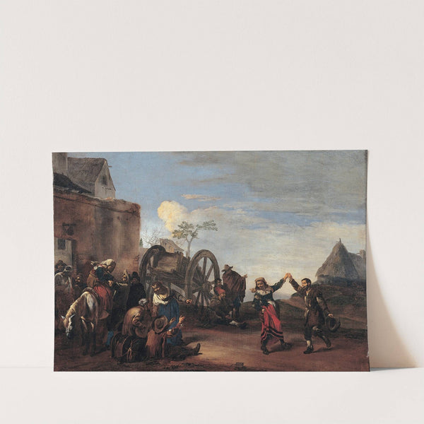 Bambocciata (Childishness) by Michelangelo Cerquozzi