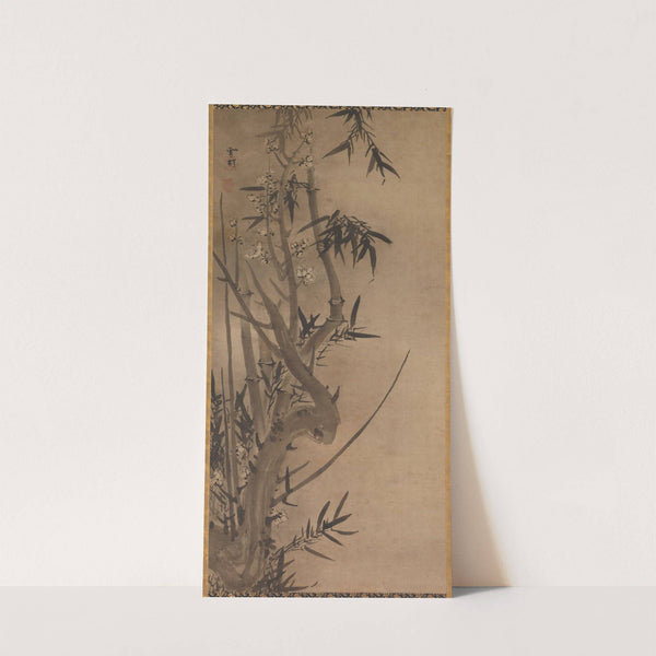 Bamboo and Plum (1500s) by Sesson Shūkei
