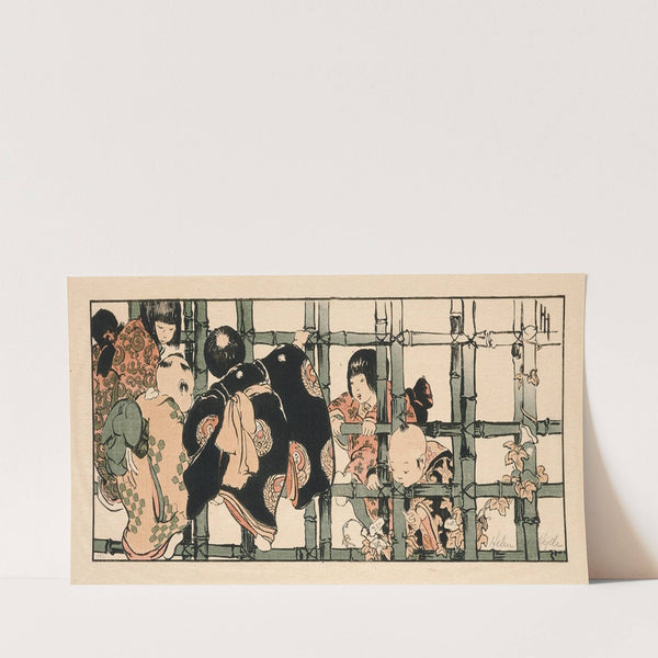 Bamboo Gate (ca. 1915) by Helen Hyde