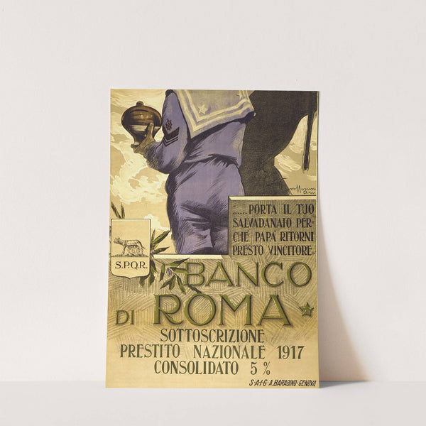 Banco di Roma by Aurelio Craffonara