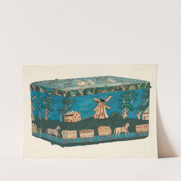 Bandbox or Hat Box (c. 1940) by Jessie M. Youngs