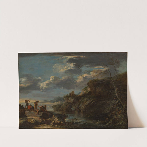 Bandits on a Rocky Coast by Salvator Rosa