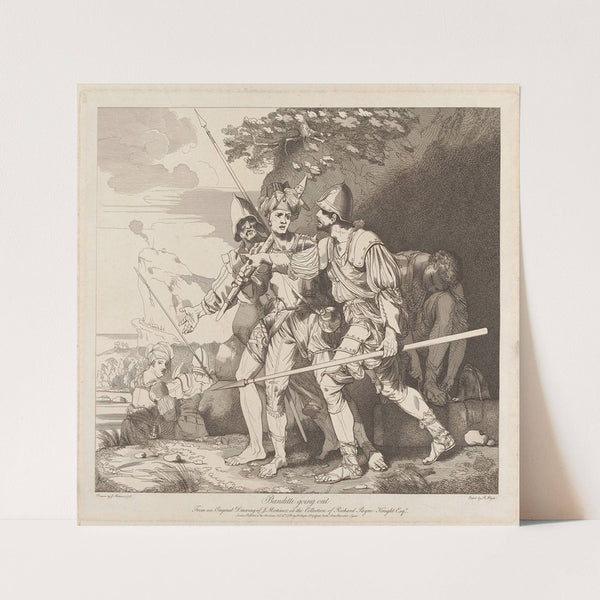 Banditti Going Out by John Hamilton Mortimer