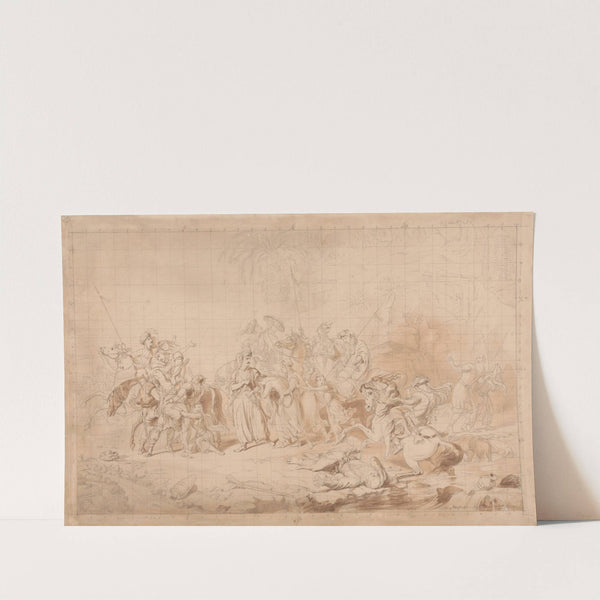 Banditti of Kurdistan Assisting Georgians in Surprising and Carrying off Circassian Women by Sir George Hayter