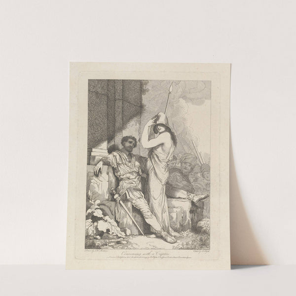 Banditti…Representing Banditti Variously Employed; Conversing with a Captive (1779) by John Hamilton Mortimer