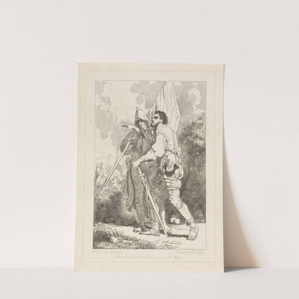 Banditti…Representing Banditti Variously Employed; Giving Orders in Battle (1779) by John Hamilton Mortimer