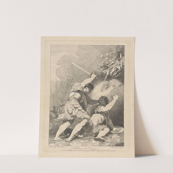 Banditti…Representing Banditti Variously Employed; Killing an Enemy (1779) by John Hamilton Mortimer