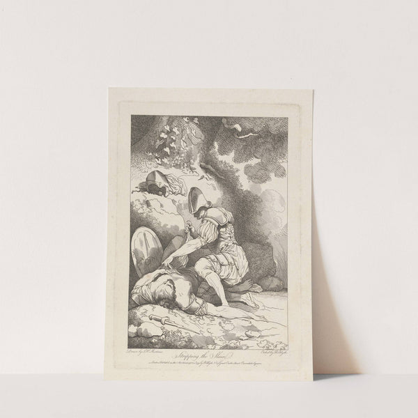 Banditti…Representing Banditti Variously Employed; Stripping the Slain (1779) by John Hamilton Mortimer