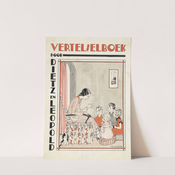 Bandontwerp voor; Henriette Dietz en Katharina Leopold, Vertelselboek, c. 1915-1934 by Miep de Feijter