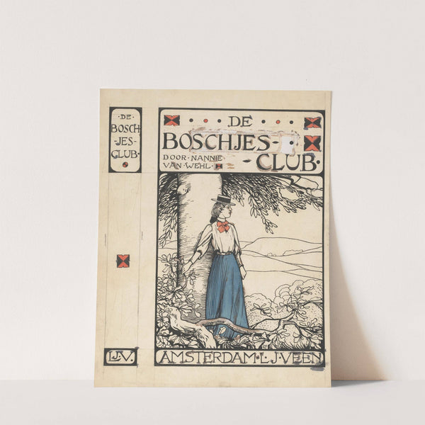Bandontwerp voor; Nannie van Wehl, De Boschjes-club, 1905 by Willem Wenckebach