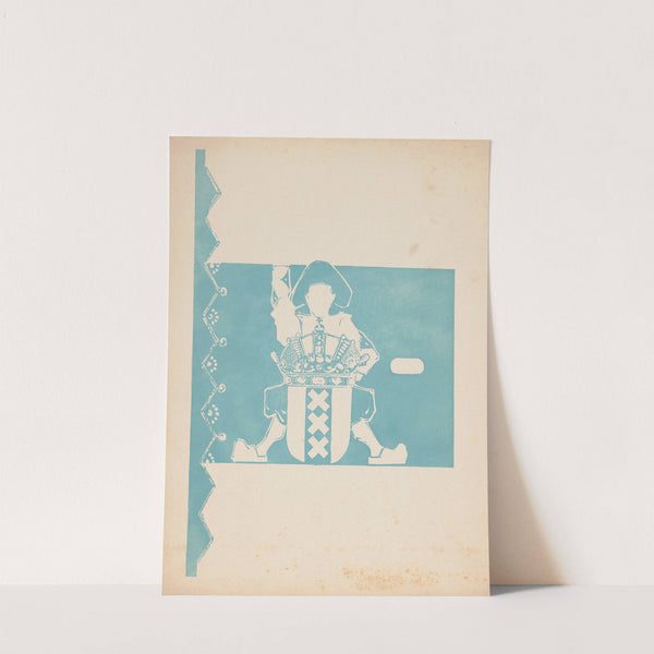 Bandontwerp voor Oom Ben, Jan Klaassen (1913) by Bernard Willem Wierink