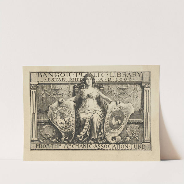 Bangor Public Library; Mechanic Association Fund (1897) by Sidney Lawton Smith